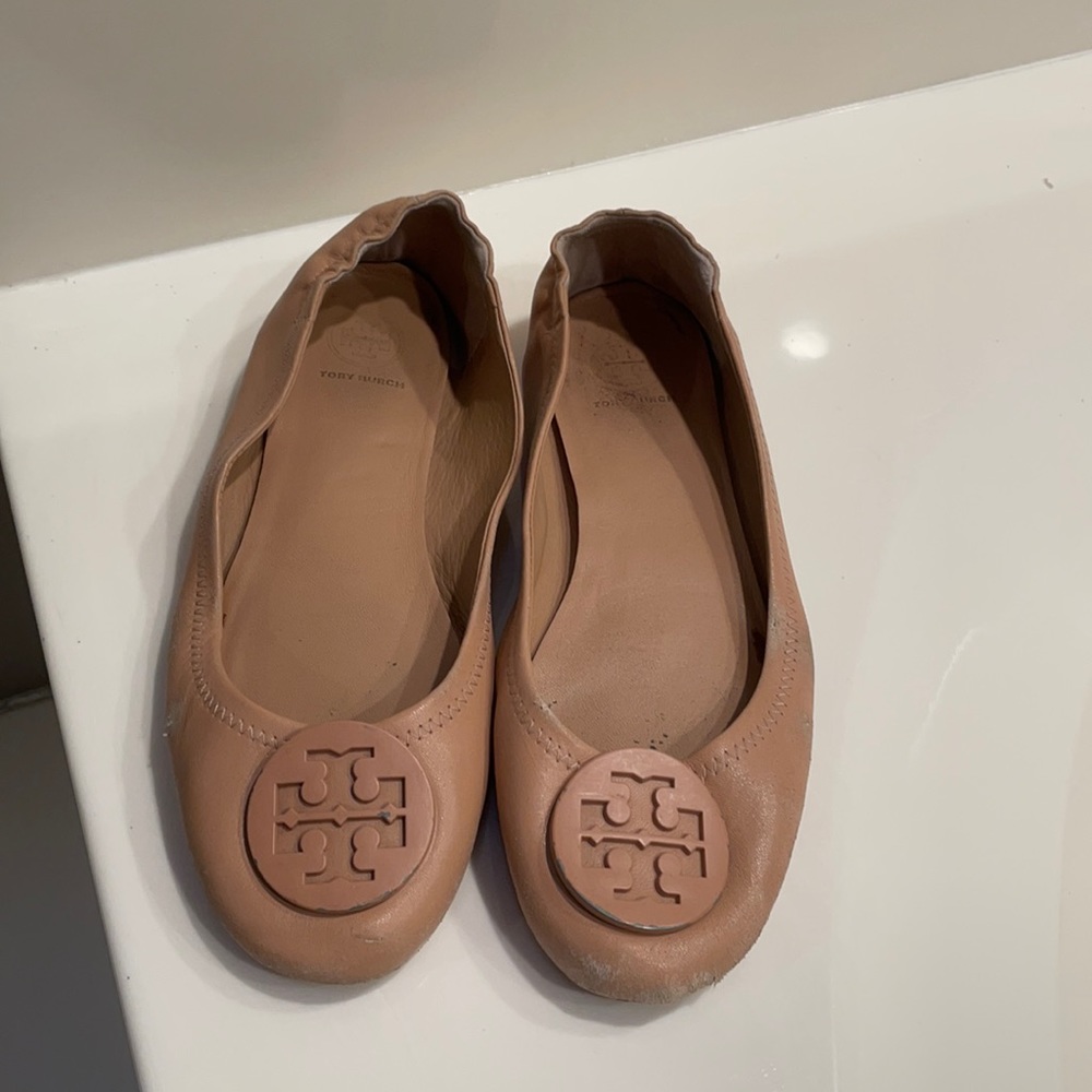 Tory Burch Tam Reva Flat. 8.5